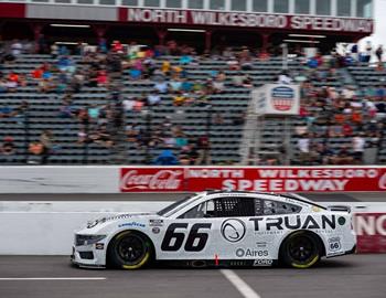 Chad Finchum at the 2025 NASCAR All-Star Open at North Wilkesboro Speedway on May 16-18.