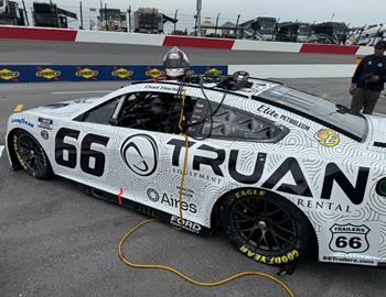Chad Finchum at the 2025 NASCAR All-Star Open at North Wilkesboro Speedway on May 16-18.