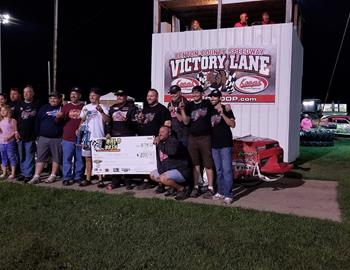 Tom Berry Jr. banked the $2,000 top prize at Benton County Speedway on August 14.