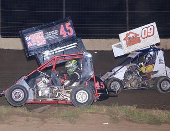 Zachary Dick #45 and Samuel Mendez #09
