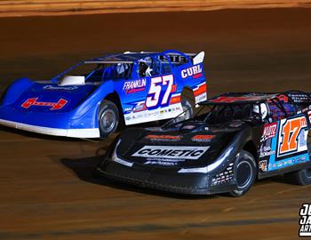 Volunteer Speedway (Bulls Gap, TN) – FloRacing Night in America – Scott Bloomquist Memorial – September 11th, 2025. (Josh James Artwork)