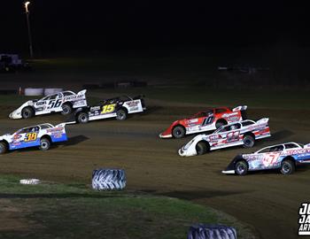 34 Raceway (West Burlington, IA) – Midwest Auto Racing Series (MARS) Late Model Championship – Slocum 50 Weekend – April 18-19, 2025. (Josh James Artwork photo)