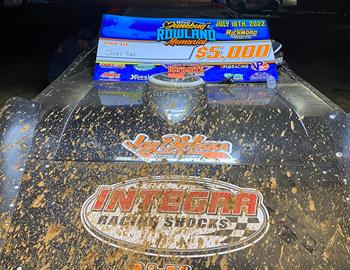 Josh Rice banked his second win of the weekend on Saturday night with a $5,000 triumph in the Ultimate Heart of America’s Junebug Rowland Memorial at Richmond (Ky.) Raceway.