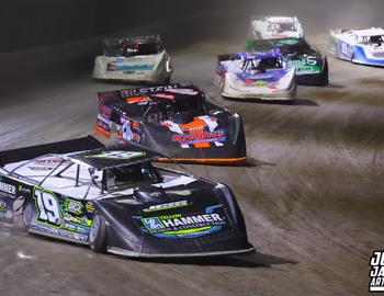 Volusia Speedway Park (De Leon Springs, FL) – World of Outlaws Late Model Series – DIRTcar Nationals – February 9th-14th, 2026. (Josh James Artwork)
