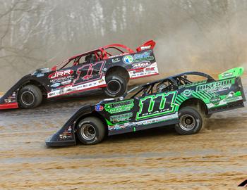 Atomic Speedway (Chillicothe, OH) – Lucas Oil Late Model Dirt Series – Buckeye Spring 50 – March 29, 2026. (Heath Lawson Photo)
