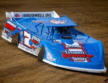 Atomic Speedway (Alma, OH) – Lucas Oil Late Model Dirt Series – Buckeye Spring 50 – March 21st, 2025. (Heath Lawson photo)