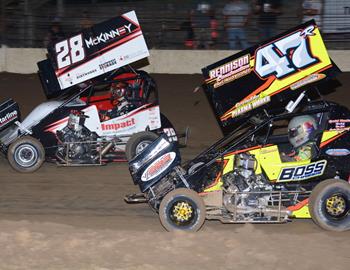 Gunner Ramey #28 and Tyler Rennison #47R