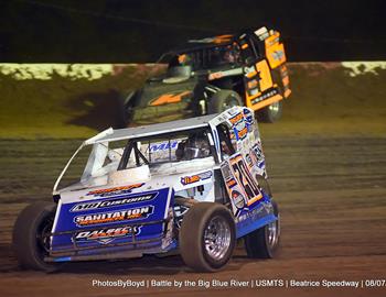Beatrice Speedway (Beatrice, NE) – United States Modified Touring Series (USMTS) – 3rd Annual Battle by the Big Blue – August 7, 2024. (Todd Boyd photo)