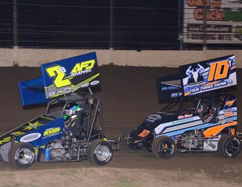 Garrett Benson #2B and Talin Turner #10T