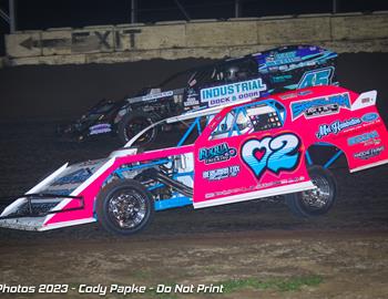 Humboldt Speedway (Humboldt, KS) – United States Modified Touring Series – King of America XII – March 23rd-25th, 2023. (Cody Papke photo)
