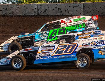 Rodney Sanders on track during the 2024 campaign. (Tyler Rinken photo)