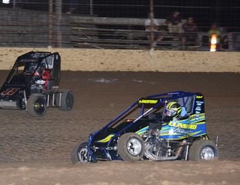 Brian Lunsford #8 and Dwayne Benson #35