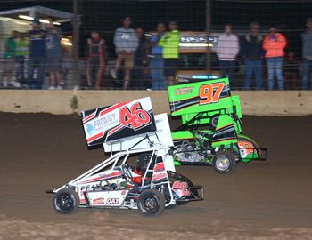 Peyton White #46 and Ashlyn Piburn #97