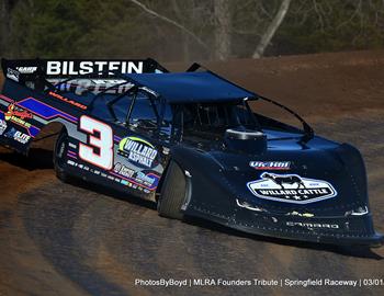 Springfield Raceway (Springfield, MO) – MLRA Founders Tribute – February 28-March 1, 2025. (Todd Boyd photo)