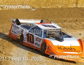 Senoia Raceway (Senoia, GA) – World of Outlaws Real American Late Model Series – Billy Clanton Classic – September 13th, 2025. (PraterPhoto)