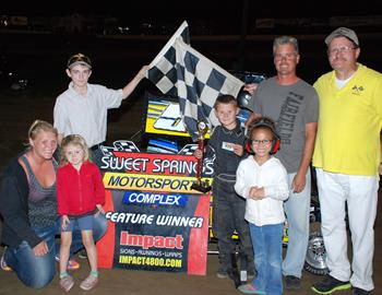 Junior feature winner: Freddy Rowland #5F