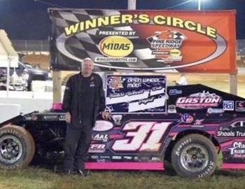 Keith Coan secured the track championship Pine Ridge Speedway with a win on Saturday, October 4.