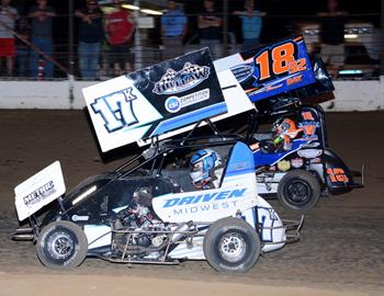 Braden Knipmeyer #17K and Jace Boney #18X