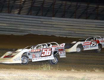 I-70 Speedway (Odessa, MO) – Lucas Oil Midwest Late Model Racing Association (MLRA) – Inaugural K.C. Cup – October 10, 2024. (Mike Ruefer photo)