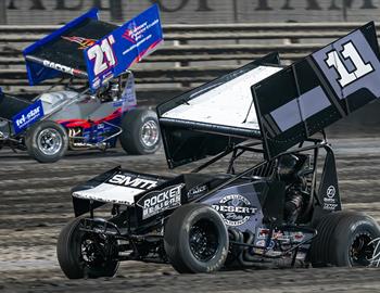 Roger Crockett (11) and Brady Bacon (21H)