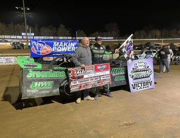 Mason Zeigler secured the Bernheisel Racing Components Fall Clash miniseries title with Saturdays Darryl Hills Memorial victory at Potomac Speedway.