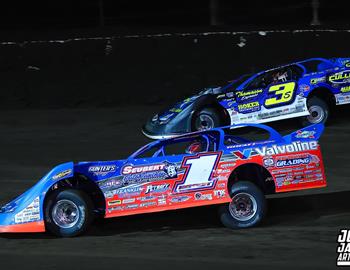 Fairbury Speedway (Fairbury, IL) – World of Outlaws Real American Beer Late Model Series – Prairie Dirt Classic – July 25th-26th, 2025. (Josh James Artwork)