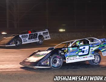 Volusia Speedway Park (Barberville, FL) – World of Outlaws Case Construction Late Model Series – DIRTcar Nationals – February 14th-19th, 2022. (Josh James Artwork)