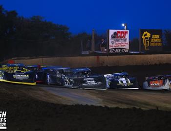 Farmer City Raceway (Farmer City, IL) – MARS Late Model Championship Series – Chuckwagon Food Service 40 – August 29th, 2025. (Josh James photo)