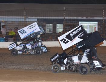 Frank Galusha #12 and Chase Porter #2