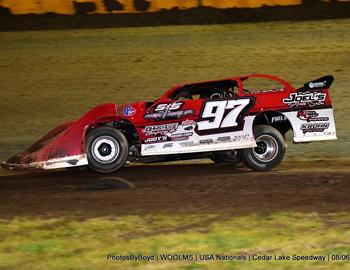 Cedar Lake Speedway (New Richmond, WI) – World of Outlaws Case Late Model Series – USA Nationals – August 4th-6th, 2022. (Todd Boyd photo)