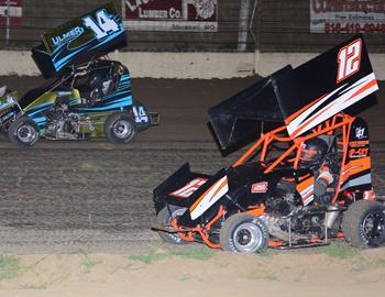 Tyler Devenport #12 and Landon Muehlberger #14L
