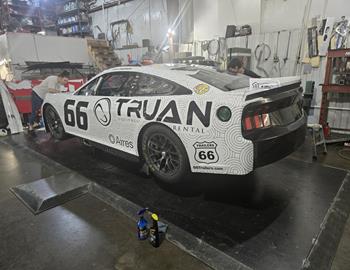 Chad Finchum at the 2025 NASCAR All-Star Open at North Wilkesboro Speedway on May 16-18.