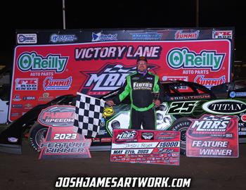 Fairbury Speedway (Fairbury, IL) – MARS Late Model Championship – May 27th, 2023. (Josh James Artwork)