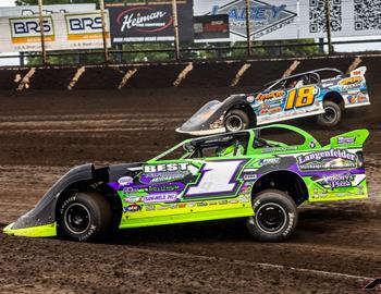 Huset’s Speedway (Brandon, SD) – Lucas Oil Late Model Dirt Series – Silver Dollar Nationals – July 17th-19th, 2025. (Heath Lawson photo)