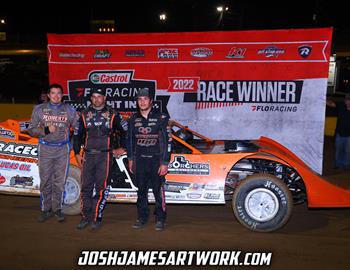 Senoia Raceway (Senoia, GA) – Castrol FloRacing Night in America – Peach State Classic – November 11th-12th, 2022. (Josh James Artwork)