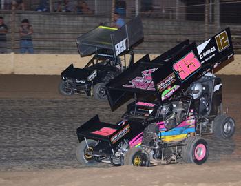 Aubrey Smith #35, Jesse Crank #12 and Alex Owen #99A
