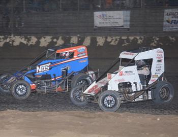 Justin Grant #17BC and Chad Boat #84