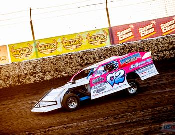 Humboldt Speedway (Humboldt, KS) – United States Modified Touring Series (USMTS) – King of America XI – March 25th-26th, 2022. (Tyler Rinken photo)