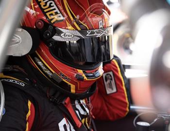 Matt Tifft prepares for the Trans Am Series presented by Pirelli TA2 race at Mid-Ohio Sports Car Course (Lexington, OH) on June 22, 2024.