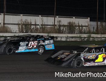 Adams County Speedway (Corning, IA) – Hoker Trucking Series – Gail & Karen Hampel Memorial – July 29th, 2023. (Mike Ruefer photo)