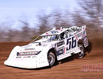 Springfield Raceway (Springfield, MO) – MLRA Founders Tribute – February 28-March 1, 2025. (Dirtman - Rich LaBrier photo)