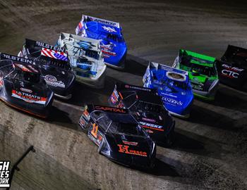 Volusia Speedway Park (De Leon Springs, FL) – World of Outlaws Late Model Series – DIRTcar Nationals – February 9th-14th, 2026. (Josh James Artwork)