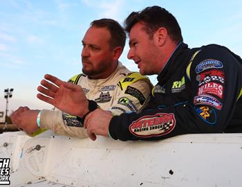 Farmer City Raceway (Farmer City, IL) – MARS Late Model Championship Series – Chuckwagon Food Service 40 – August 29th, 2025. (Josh James photo)