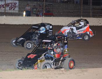 Branigan Roark #44, Quinton Benson #17K and Brody Bay #5