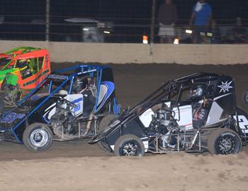 Trey Gropp #54, Blake Bennington #81B and Chase Porter #2