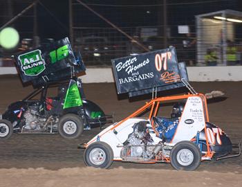Jeff Ballinger #16B and Daryl Perkins #07P