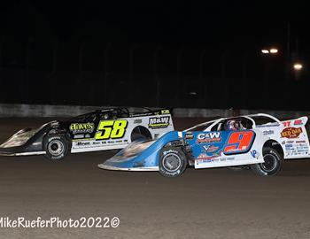 Davenport Speedway (Davenport, IA) – World of Outlaws Case Late Model Series – Quad Cities 150 – August 25th-27th, 2022. (Mike Ruefer photo)