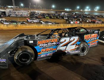 Will Roland was second in the UCRA race at North Georgia Speedway on March 30, 2024.