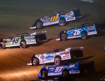 Batesville Motor Speedway (Locust Grove, AR) – Lucas Oil Late Model Dirt Series – Topless 100 – August 15th-16th, 2025. (Heath Lawson Photo)