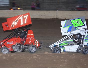 Natalie Doney #17 and Jack Thomas #63